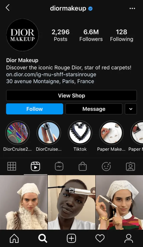 Instagram Diormakeup Profile 594x1024