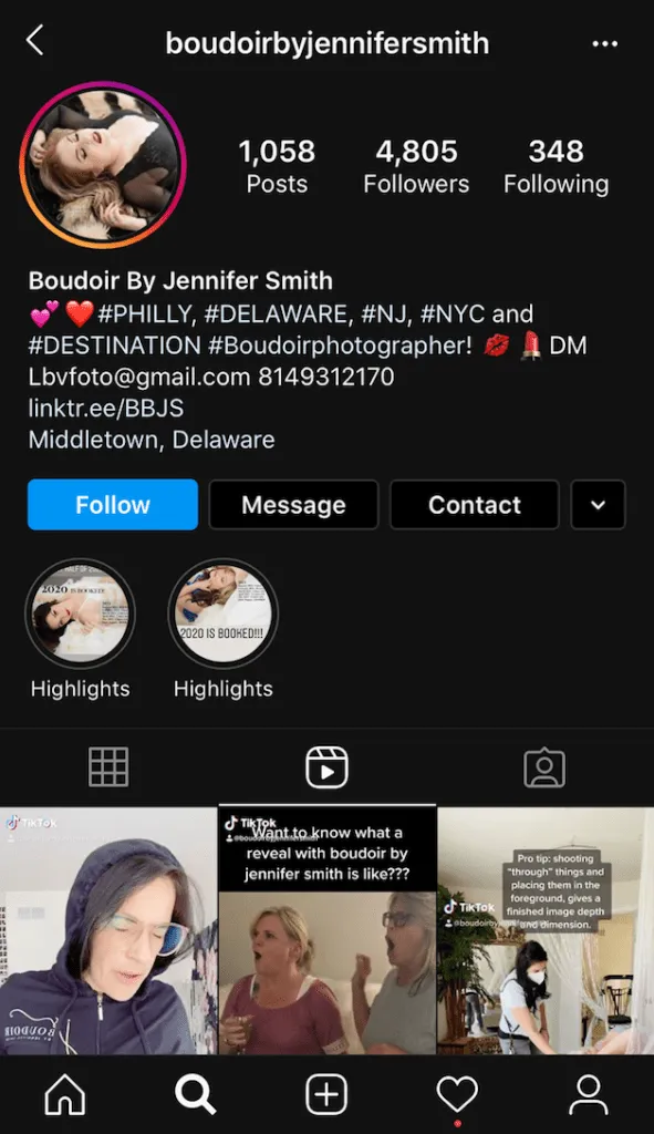Instagram Boudoirbyjennifersmith Profile 591x1024