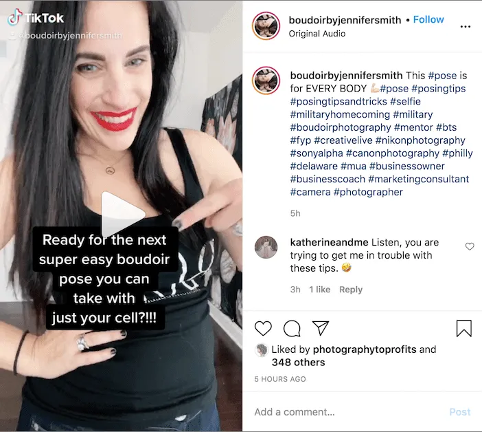 Boudoir By Jennifer Smith Instagram Reel