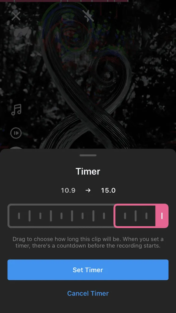 Instagram Camera Reels Timer 576x1024