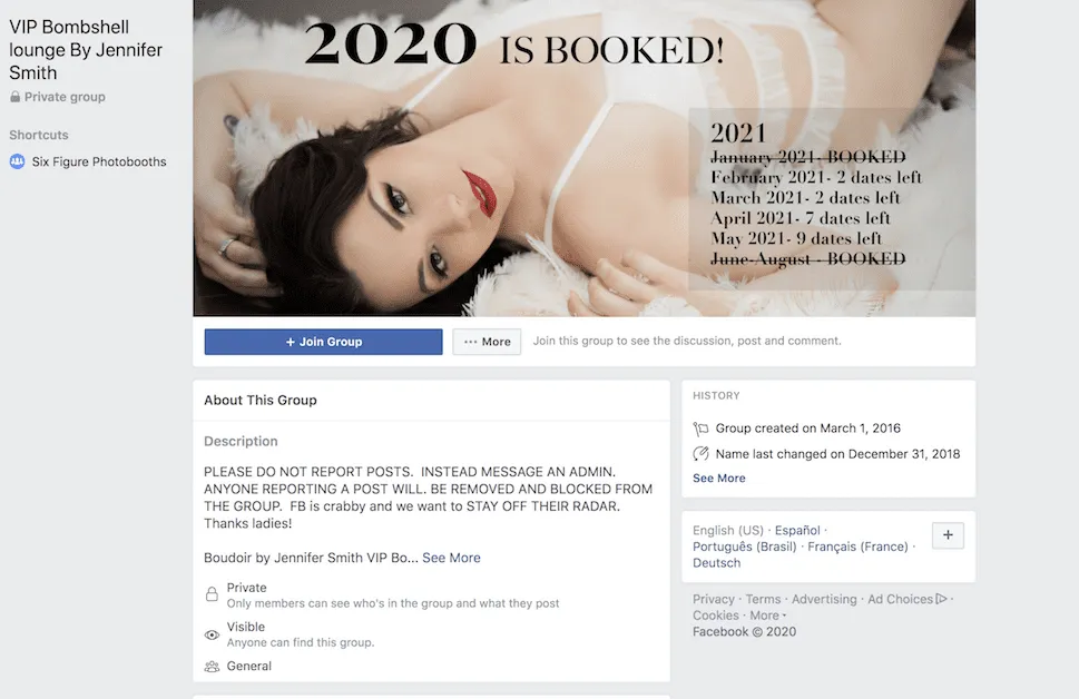 Boudior By Jennifer Smith Facebook Group