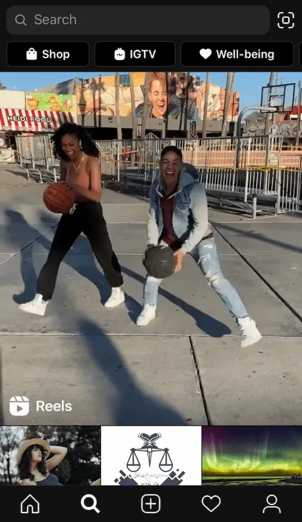 Basketball Instagram Explore Featured Reel 593x1024