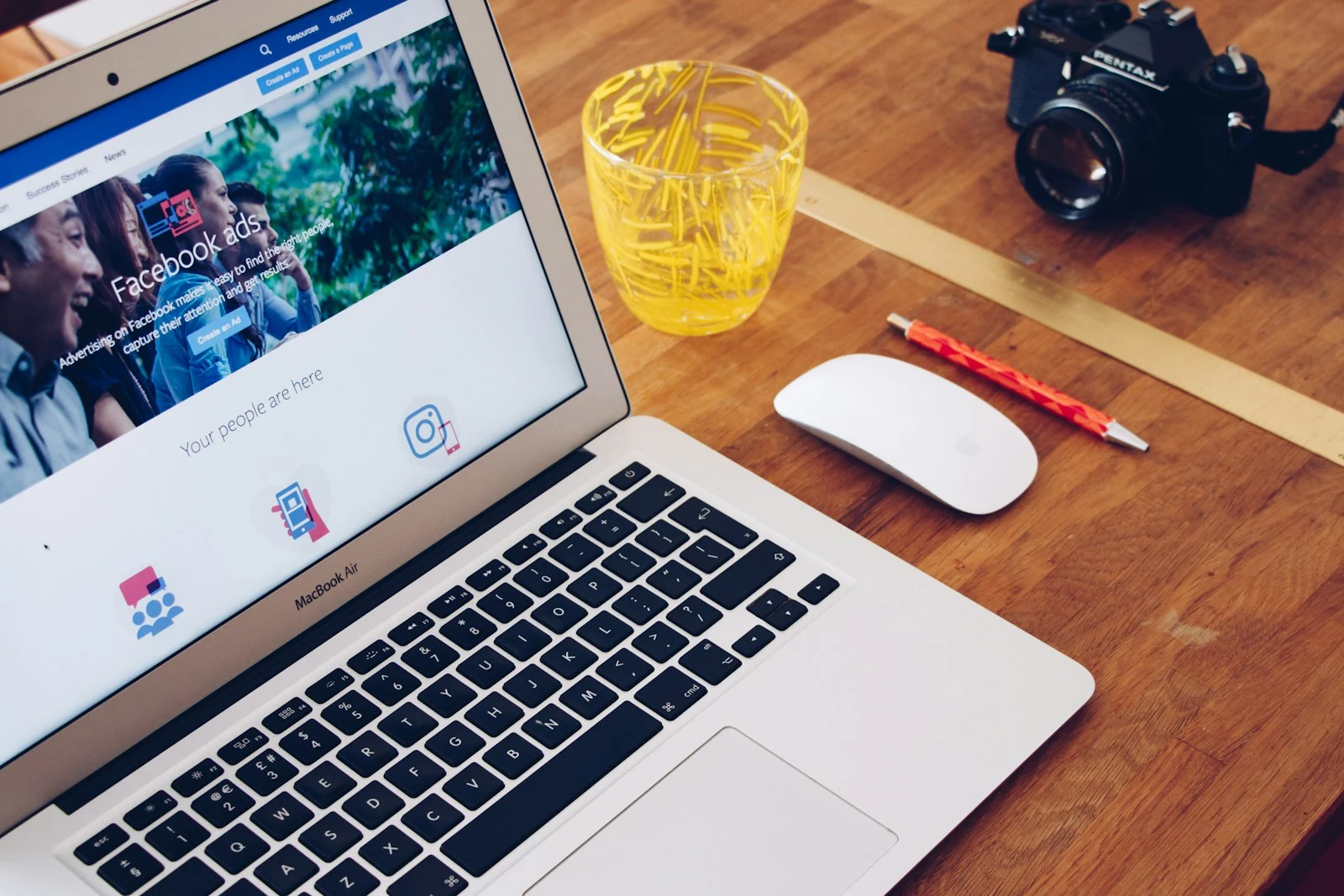 Photography website copy redesign