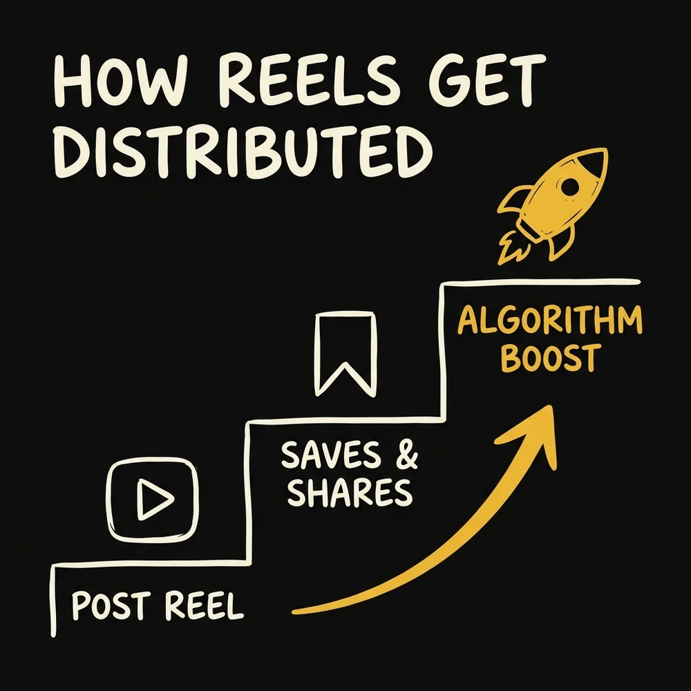 Instagram 2026 signal hierarchy for wedding photographers: Saves outweigh DM shares, comments, and likes