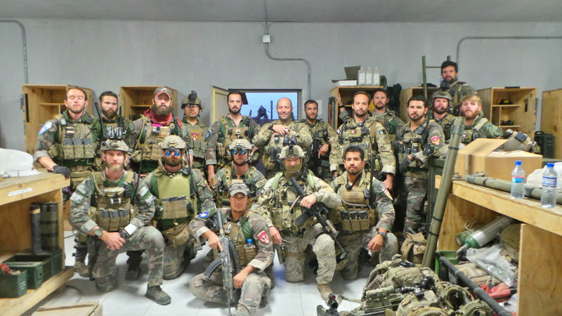 Humberto Garcia during his time with MARSOC, Afghanistan deployment